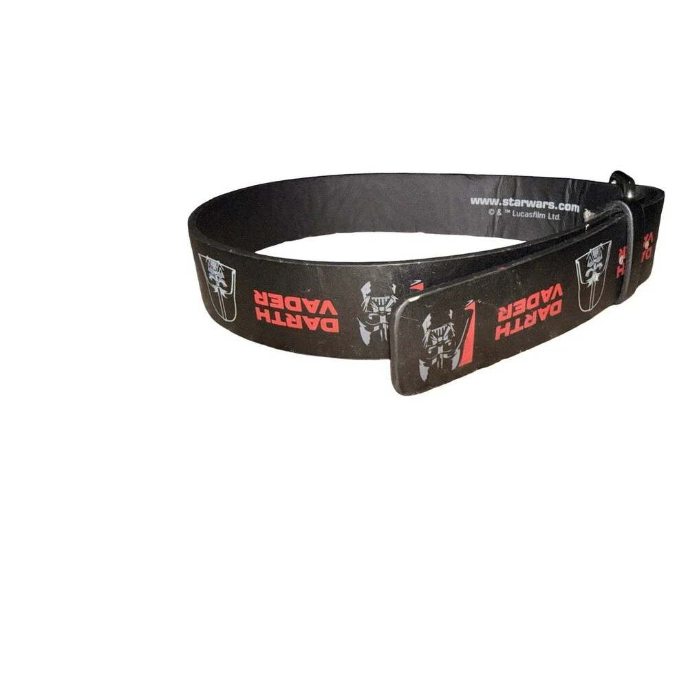 Star Wars Darth Vader Kids Belt Adjustable Youth S M L Black Disney